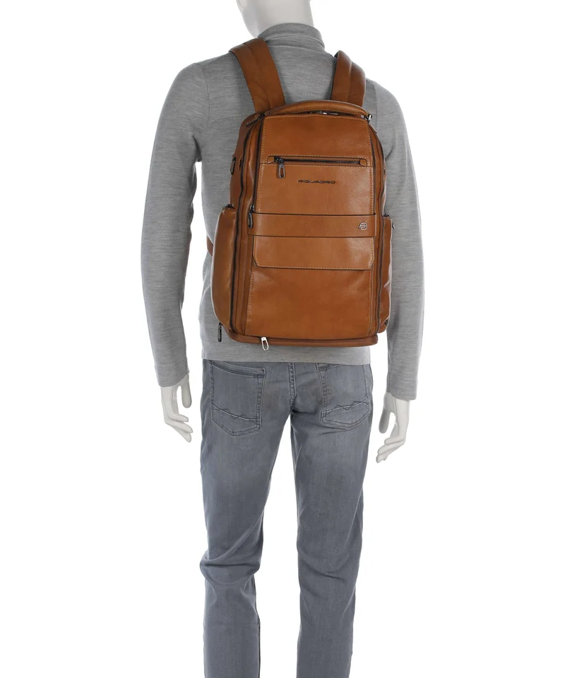 Piquadro Solm Sac à dos de voyage beige