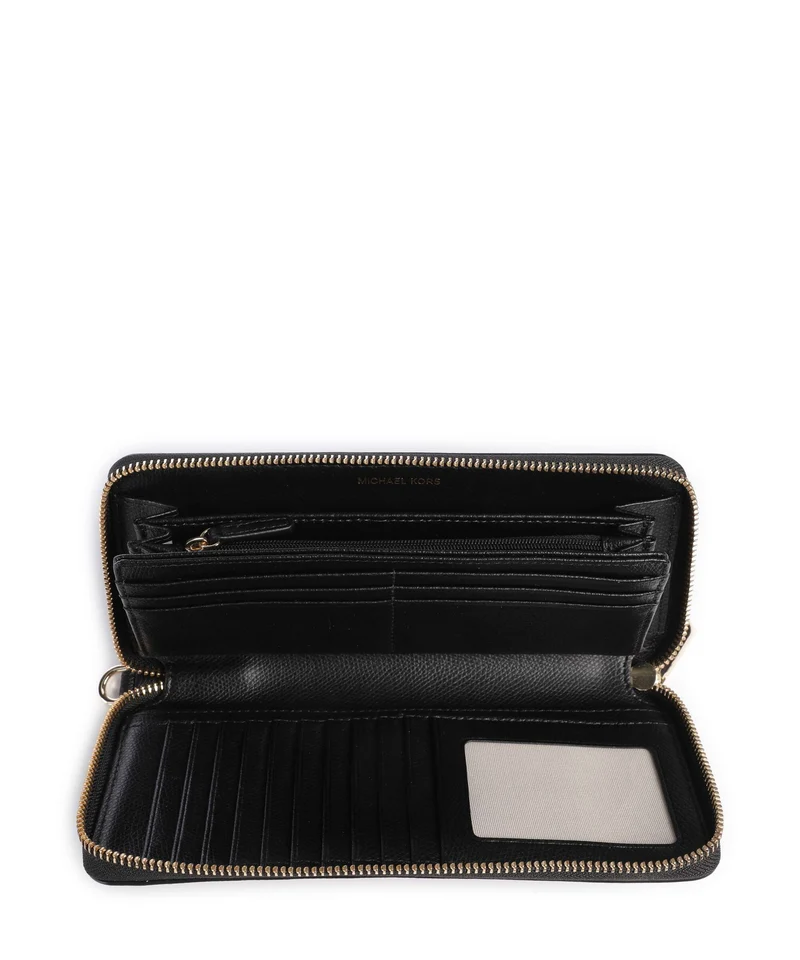 Michael Kors Jet Set Travel Continental Portefeuille black