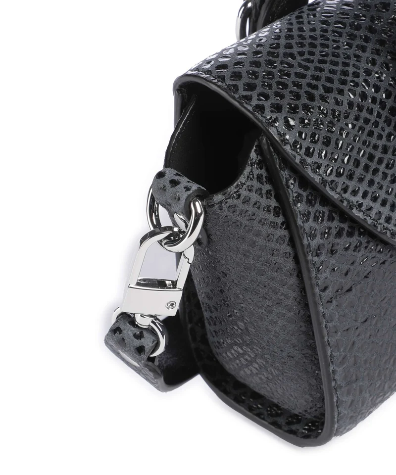 Vivienne Westwood Bettina Snake Effect Mini Sac à main dark grey