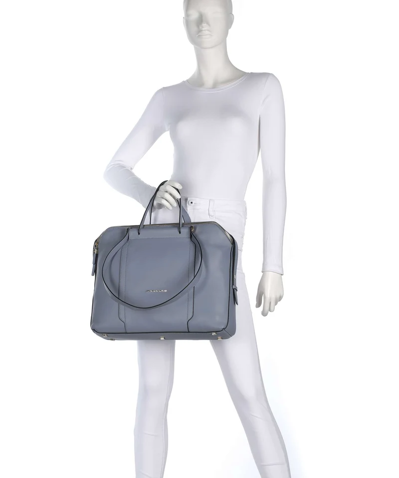 Piquadro W92T Cabas light blue