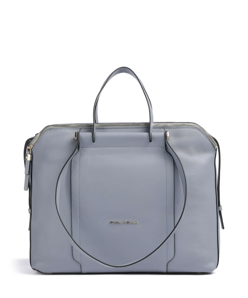Piquadro W92T Cabas light blue