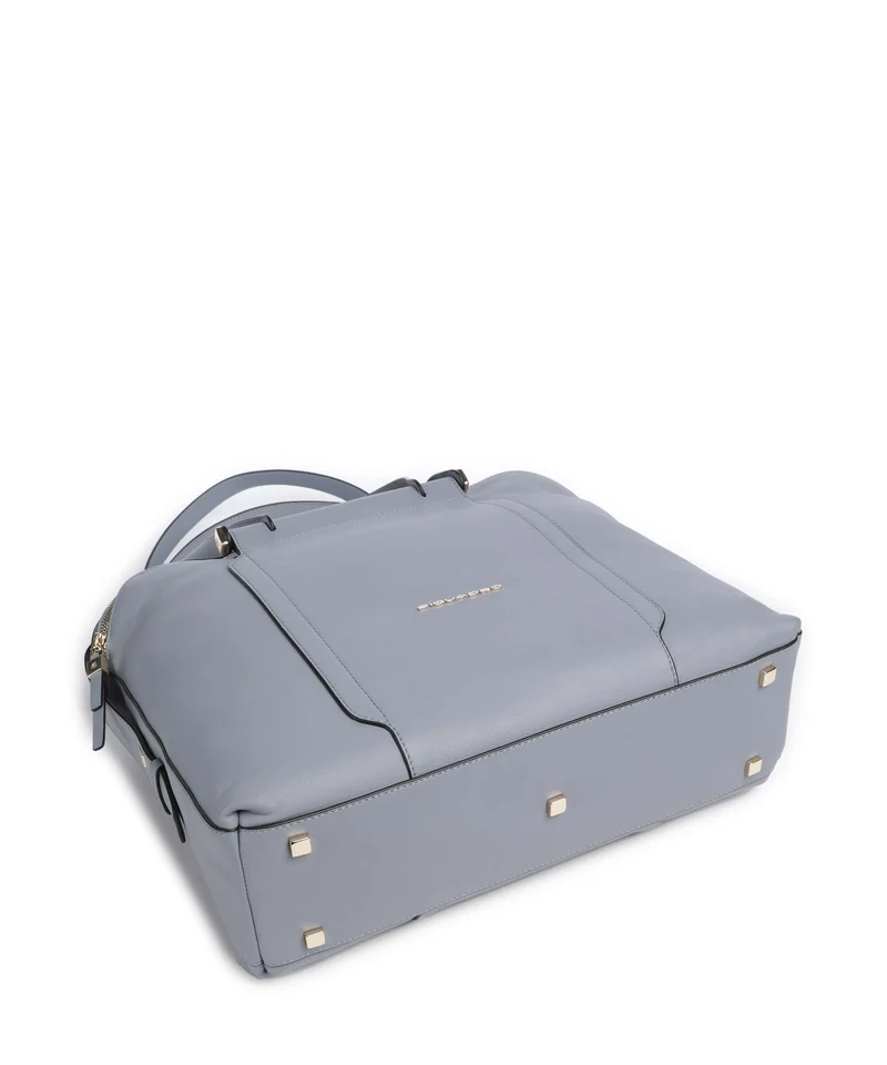 Piquadro W92T Cabas light blue
