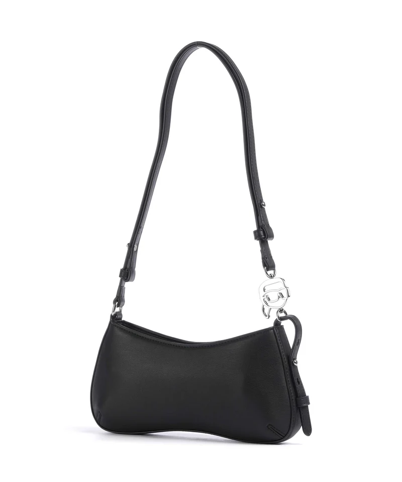 Karl Lagerfeld Ikon Smooth Sac porté épaule black