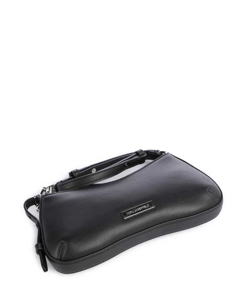 Karl Lagerfeld Ikon Smooth Sac porté épaule black