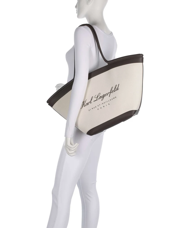 Karl Lagerfeld K/Hotel Karl Large Cabas natural