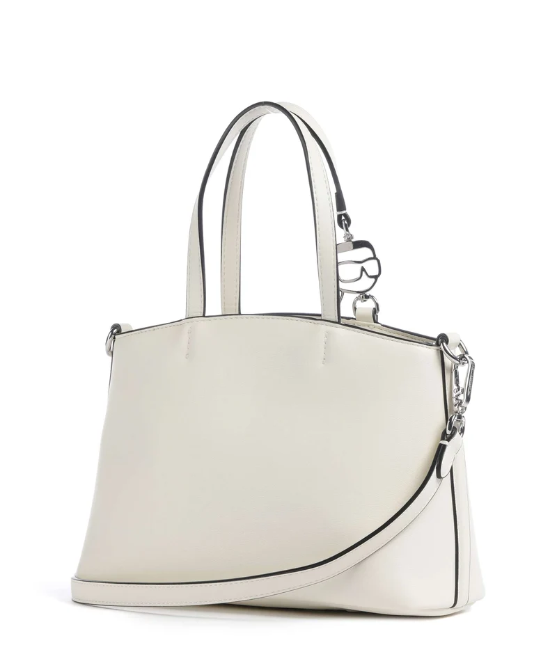 Karl Lagerfeld Ikon Smooth Sac à main off white