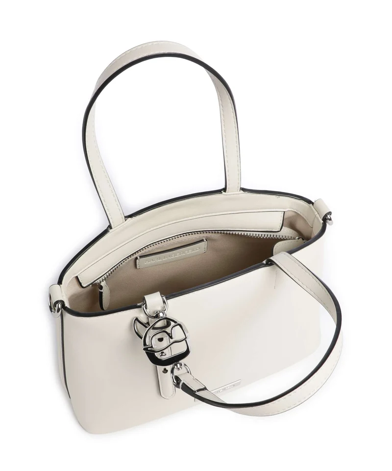 Karl Lagerfeld Ikon Smooth Sac à main off white