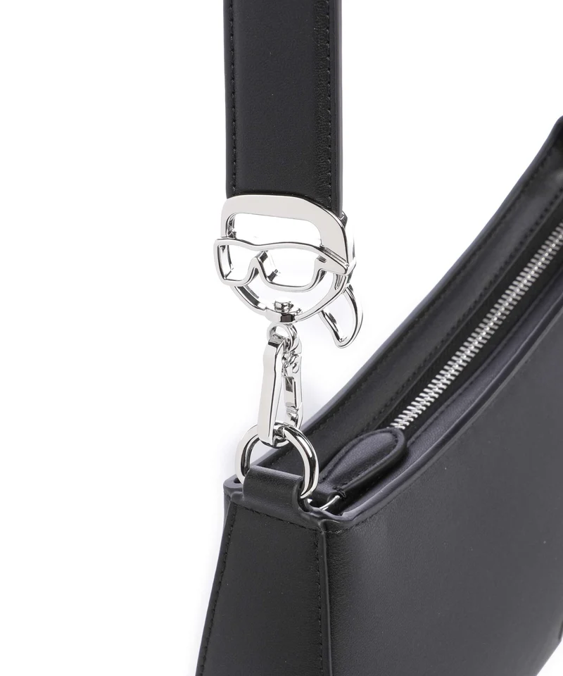 Karl Lagerfeld Ikon Smooth Sac porté épaule black