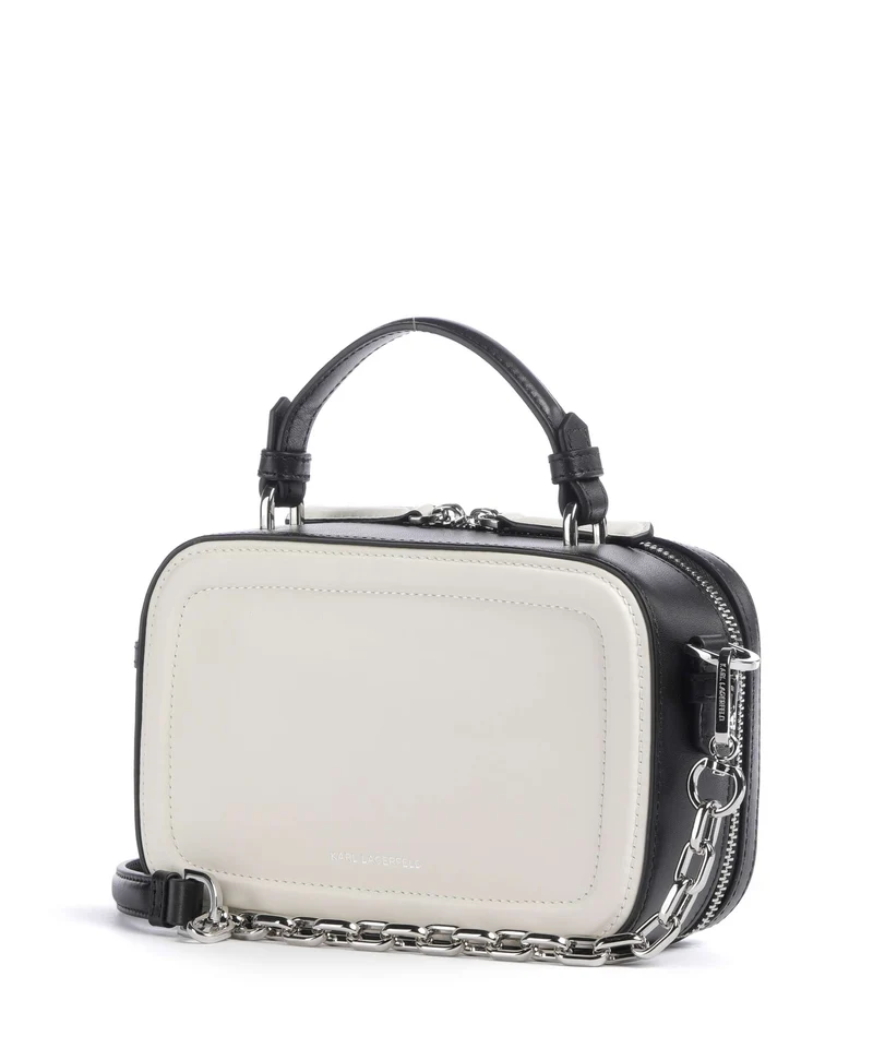 Karl Lagerfeld K/Autograph Small Sac bandoulière black/white