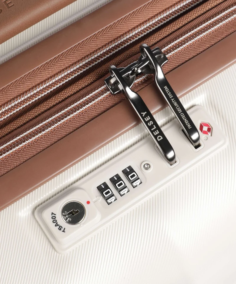 Delsey Paris Carrousel 2 Slim Valise 4 roues off white