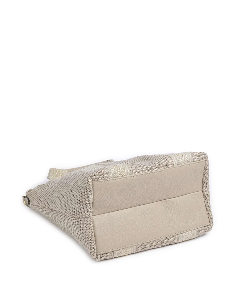 Abro Raffia Kaia Sac à main sahara