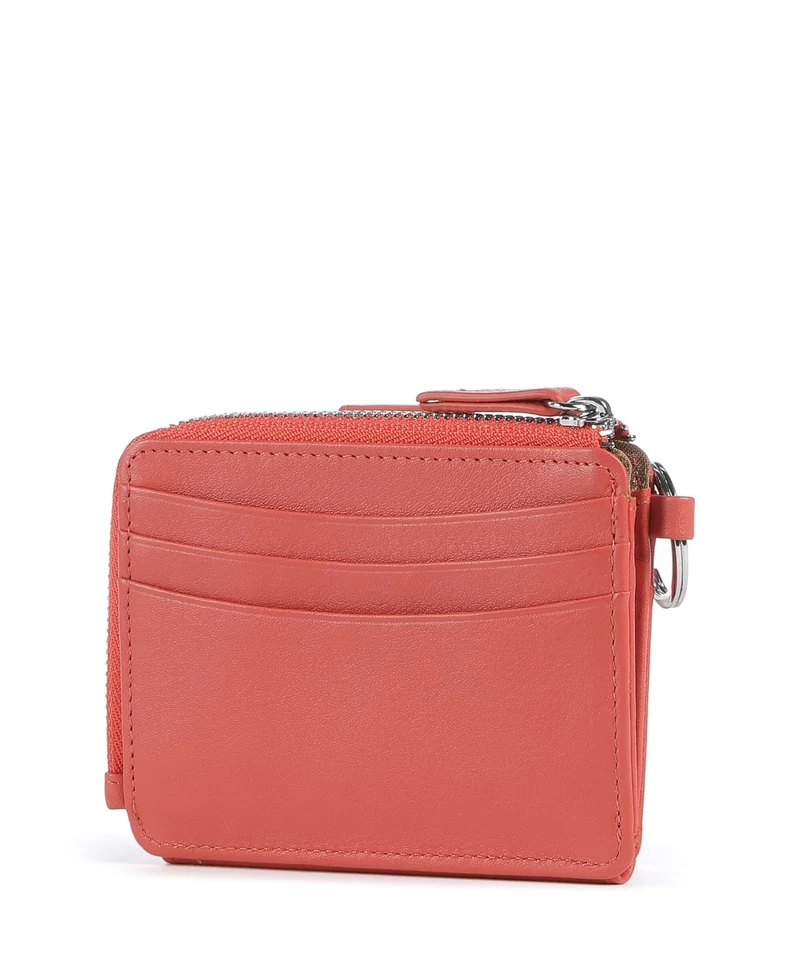 Braun Büffel Joy Étui à cartes crédit coral