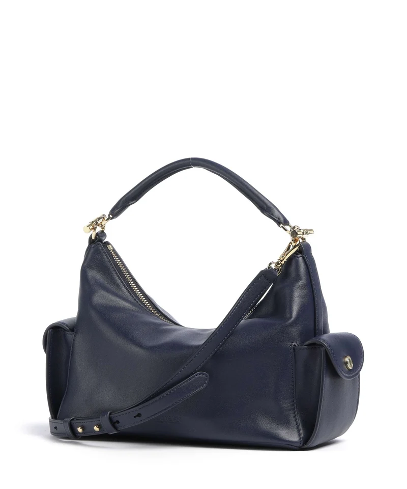 Lauren Ralph Lauren Blaike Small Sac porté épaule refined navy