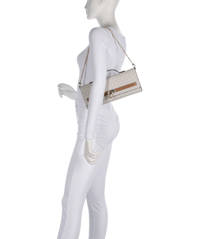 Michael Kors Hamilton Moderne Medium Sac porté épaule vanilla/acorn