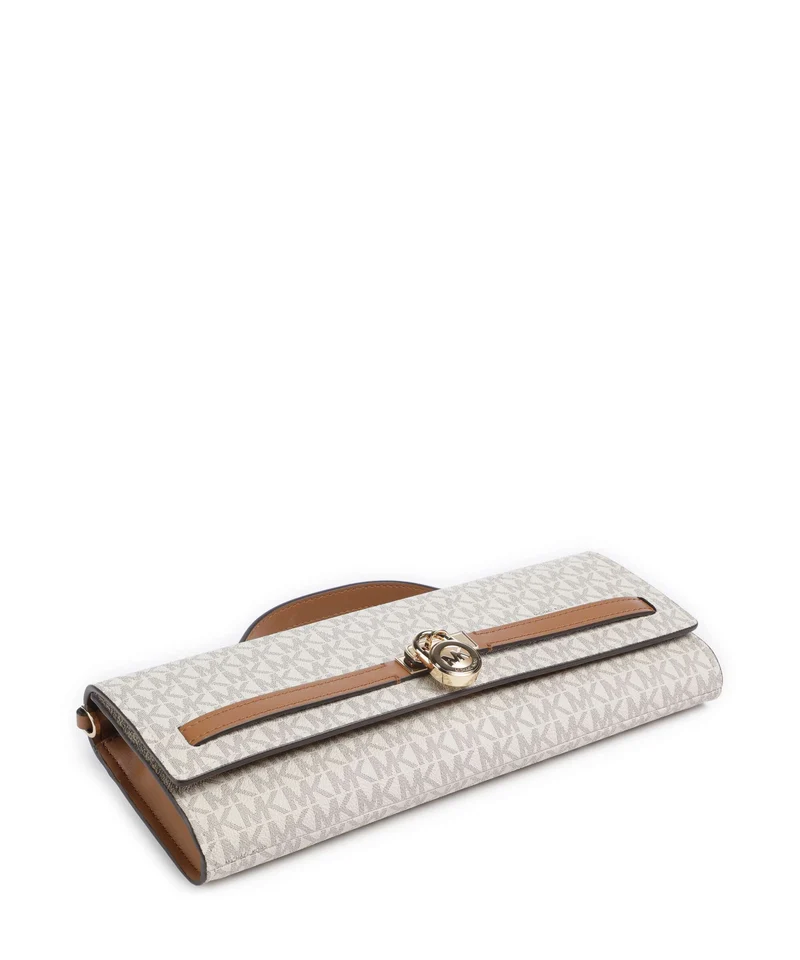 Michael Kors Hamilton Moderne Medium Sac porté épaule vanilla/acorn