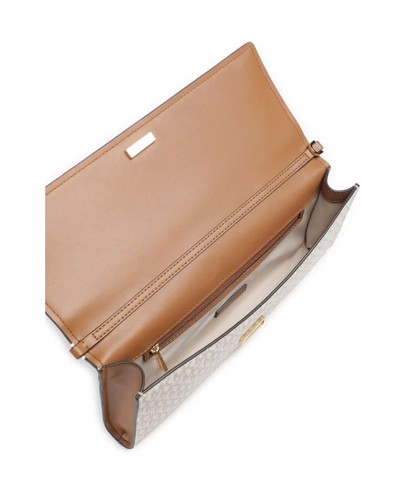 Michael Kors Hamilton Moderne Medium Sac porté épaule vanilla/acorn