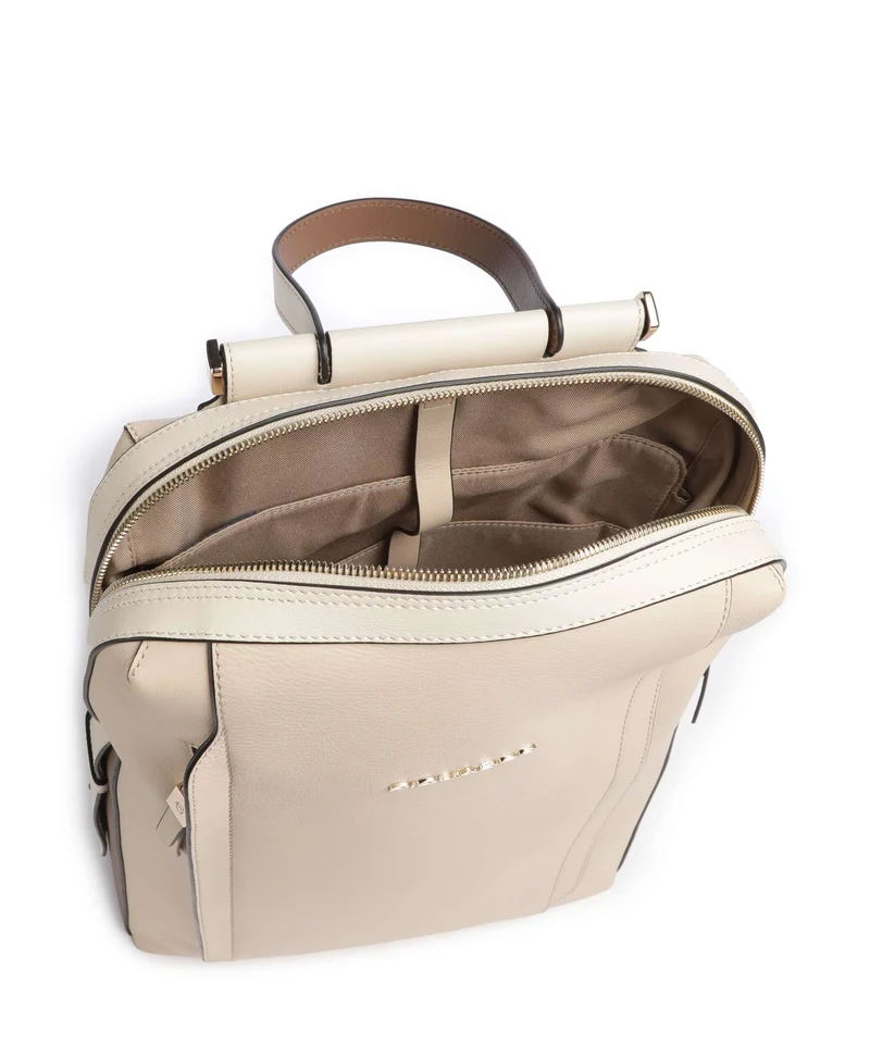 Piquadro Circle Sac à dos d'ordinateur beige/cuoio