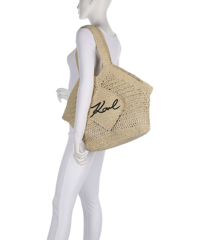 Karl Lagerfeld K/Signature Cabas natural