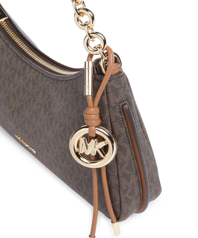 Michael Kors Nolita Medium Sac porté épaule brown/acorn