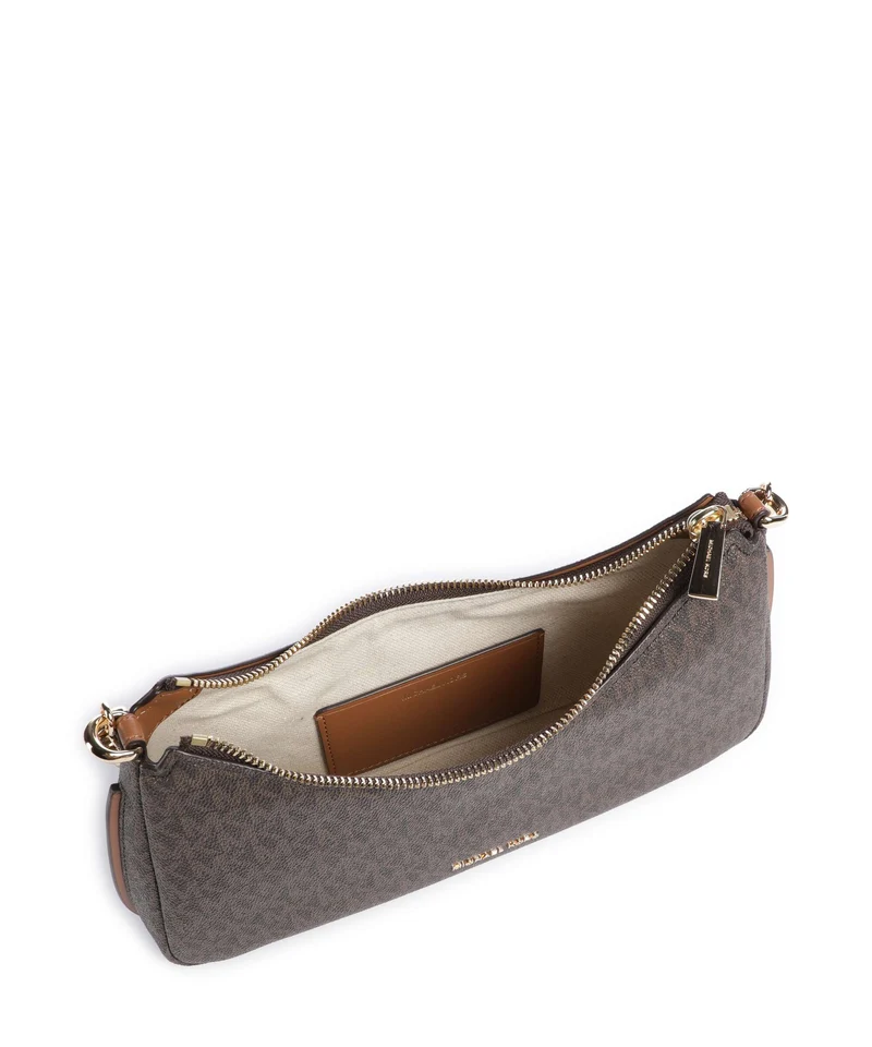 Michael Kors Nolita Medium Sac porté épaule brown/acorn
