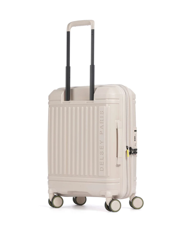 Delsey Paris Lutece Slim Valise 4 roues beige
