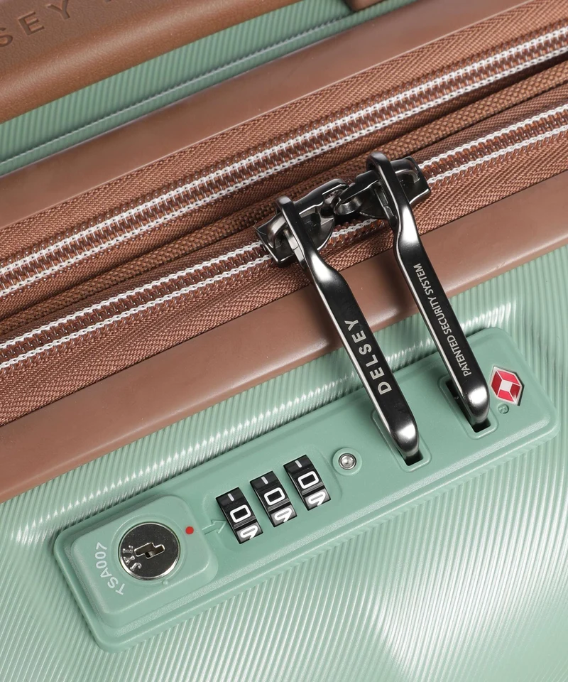 Delsey Paris Carrousel 2 Slim Valise 4 roues sage green