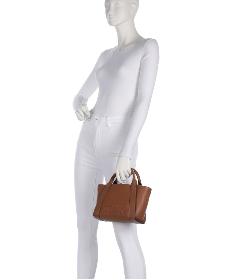Karl Lagerfeld K/Ville Small Sac à main dark tan