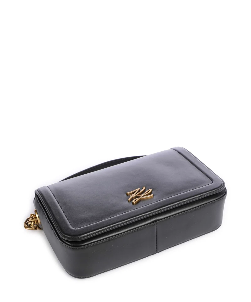 Karl Lagerfeld K/Autograph Medium Sac porté épaule black/gold