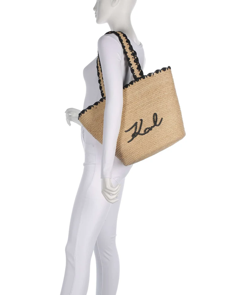 Karl Lagerfeld K/Signature Cabas natural