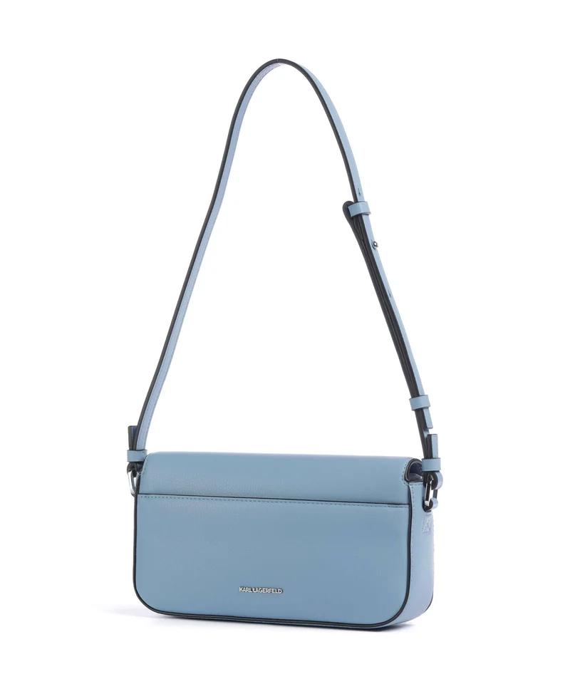 Karl Lagerfeld K/Ville Small Sac porté épaule blue bloom