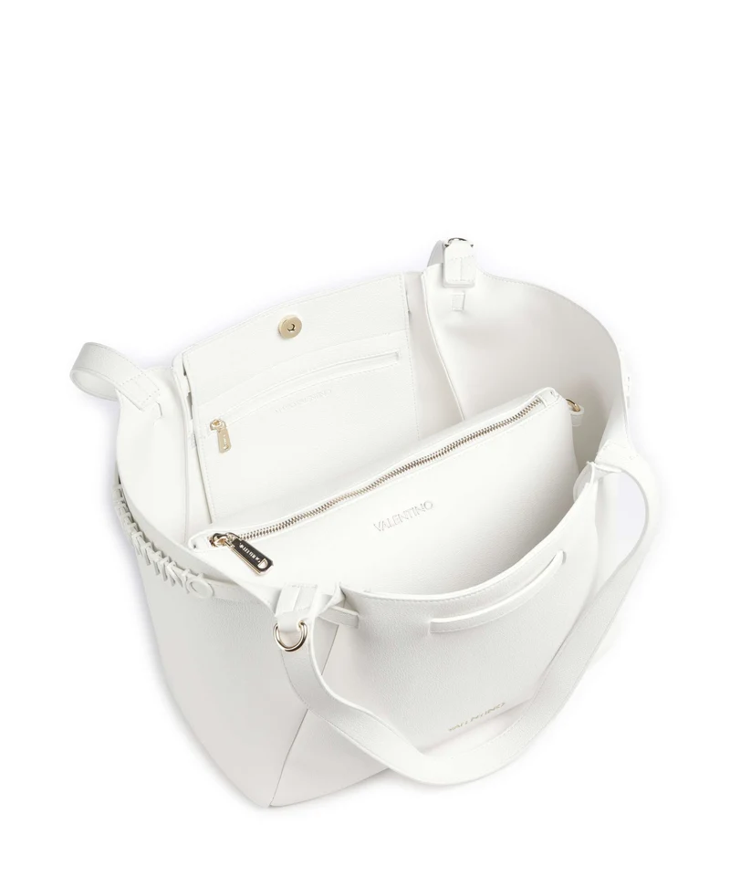 Valentino Bags Medea Cabas bianco