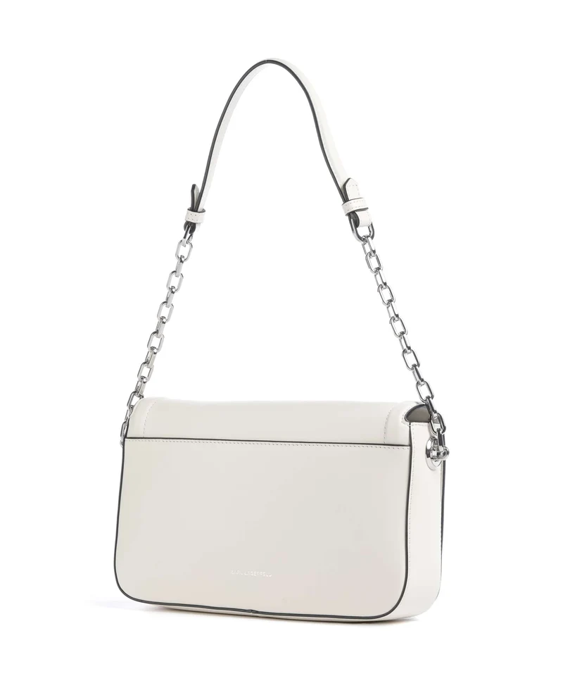 Karl Lagerfeld K/Autograph Medium Sac porté épaule off white