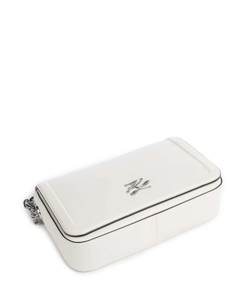 Karl Lagerfeld K/Autograph Medium Sac porté épaule off white