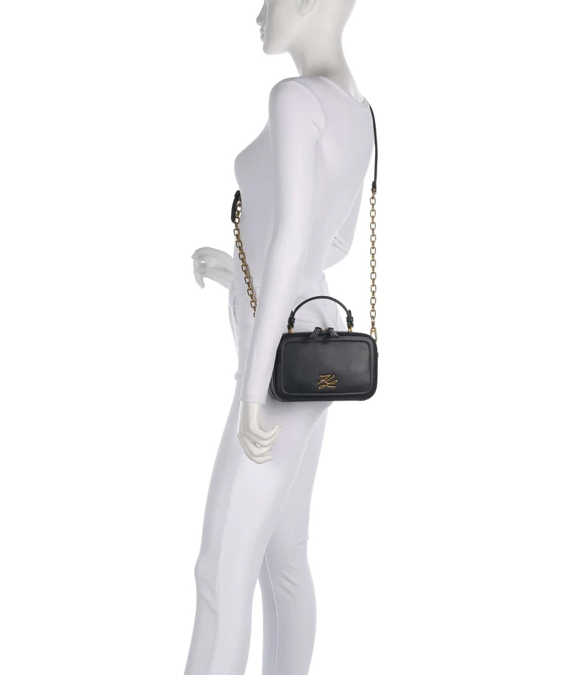 Karl Lagerfeld K/Autograph Small Sac bandoulière black/gold
