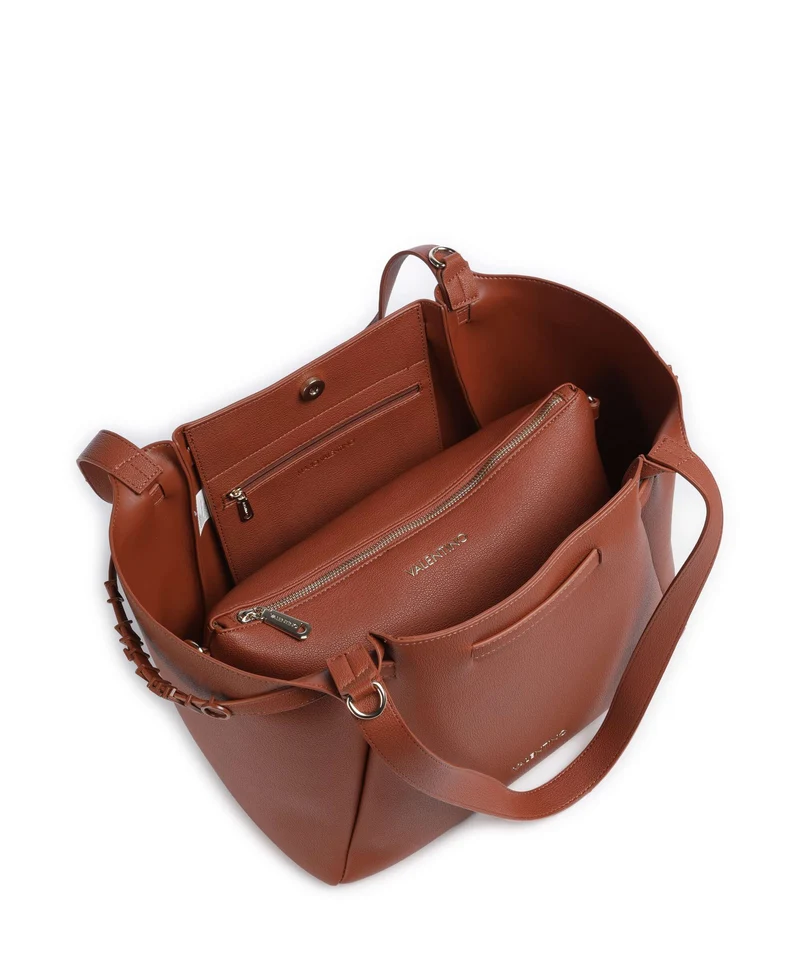 Valentino Bags Medea Cabas cuoio
