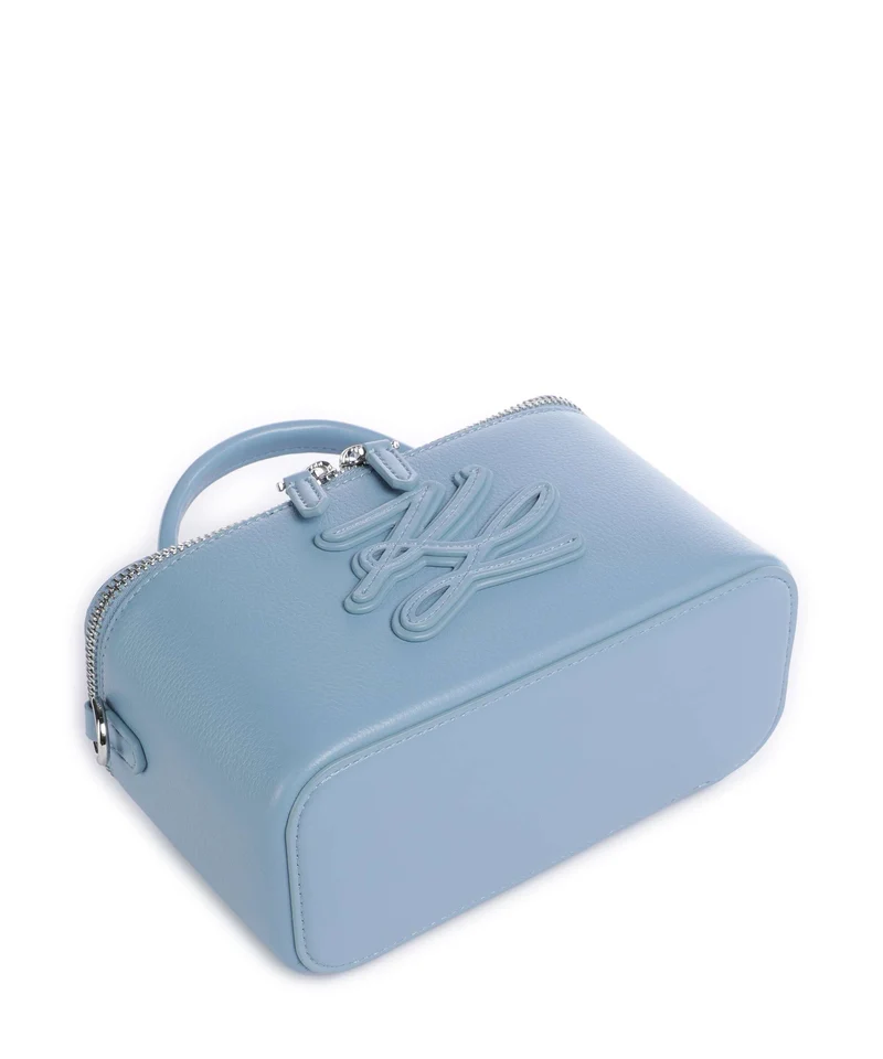 Karl Lagerfeld K/Autograph Vanity Sac bandoulière blue bloom