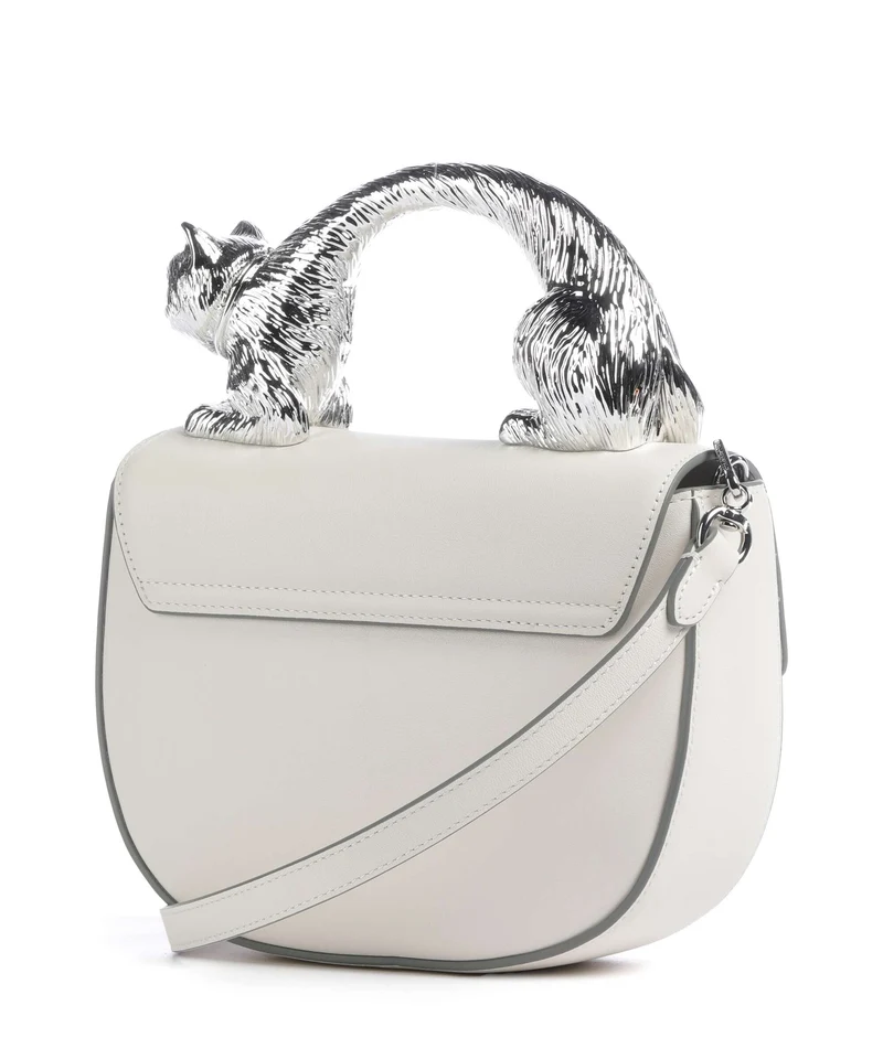Karl Lagerfeld Ikon Choupette Sac bandoulière off white