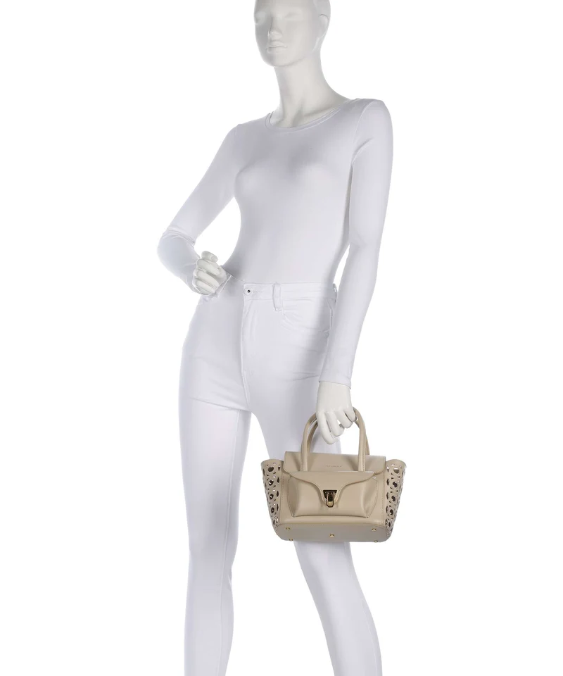 Coccinelle Beat Double Monogram Sac à main sandshell