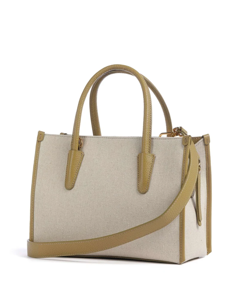 Coccinelle Myrtha Canvas Sac à main natural/seagrass