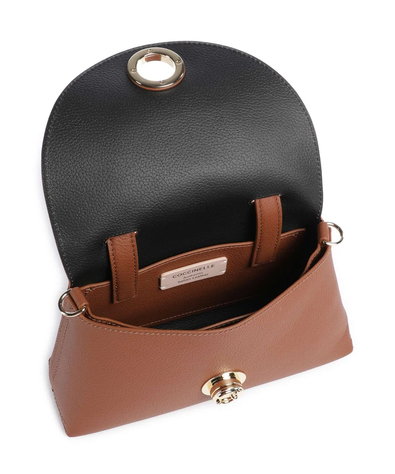 Coccinelle Nikla Sac à main cognac/noir