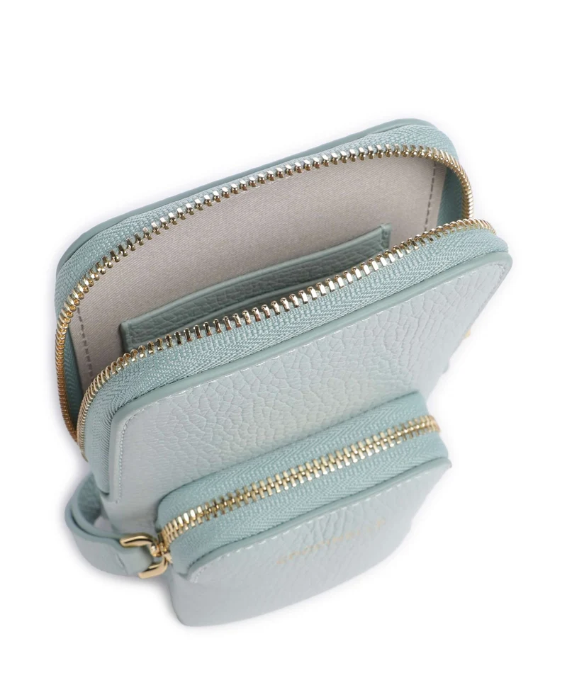 Coccinelle Pixie Pochette telephone aquamarine