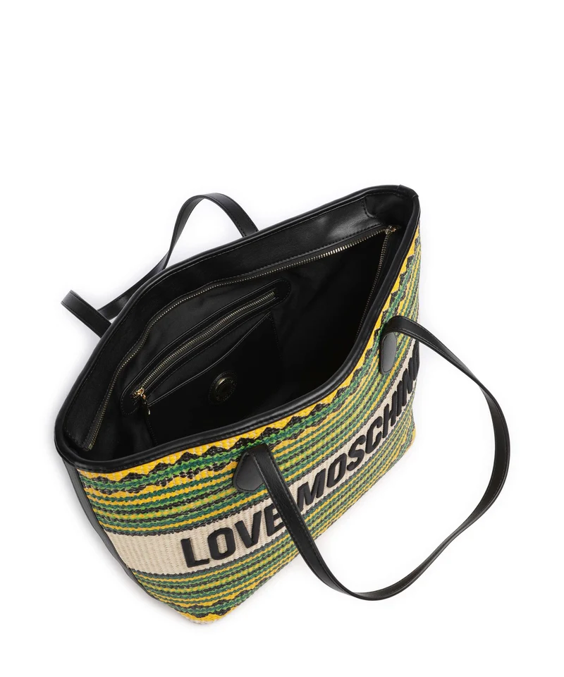 Love Moschino Sunset Stripes Cabas multicolour/black