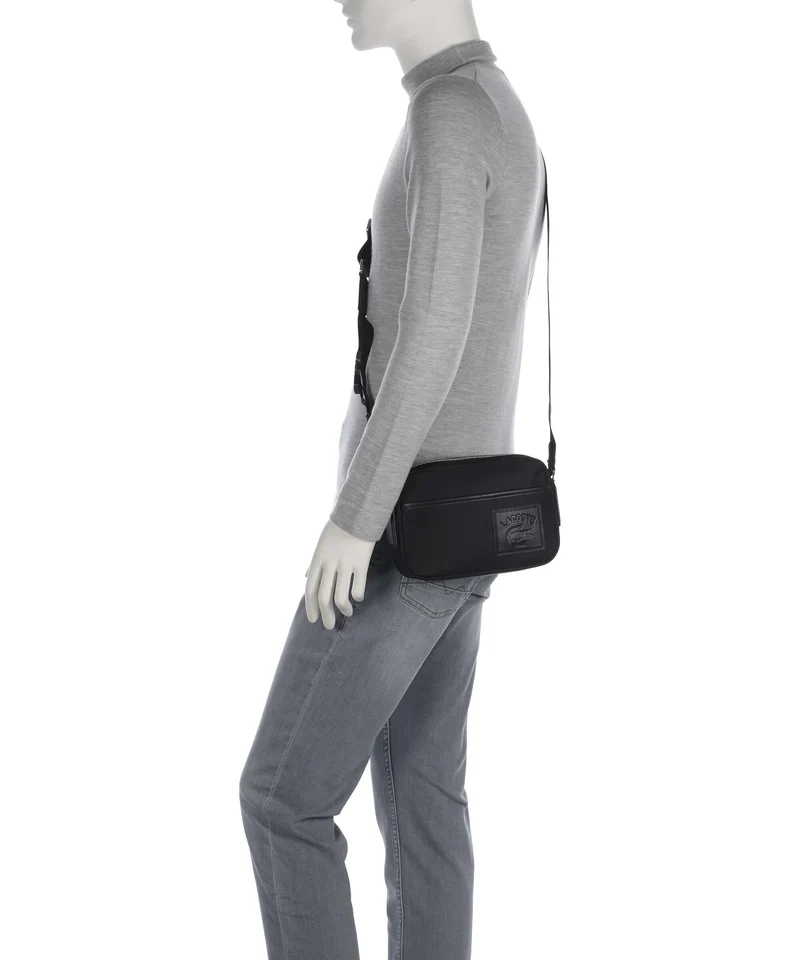 Lacoste Classics Sac bandoulière noir