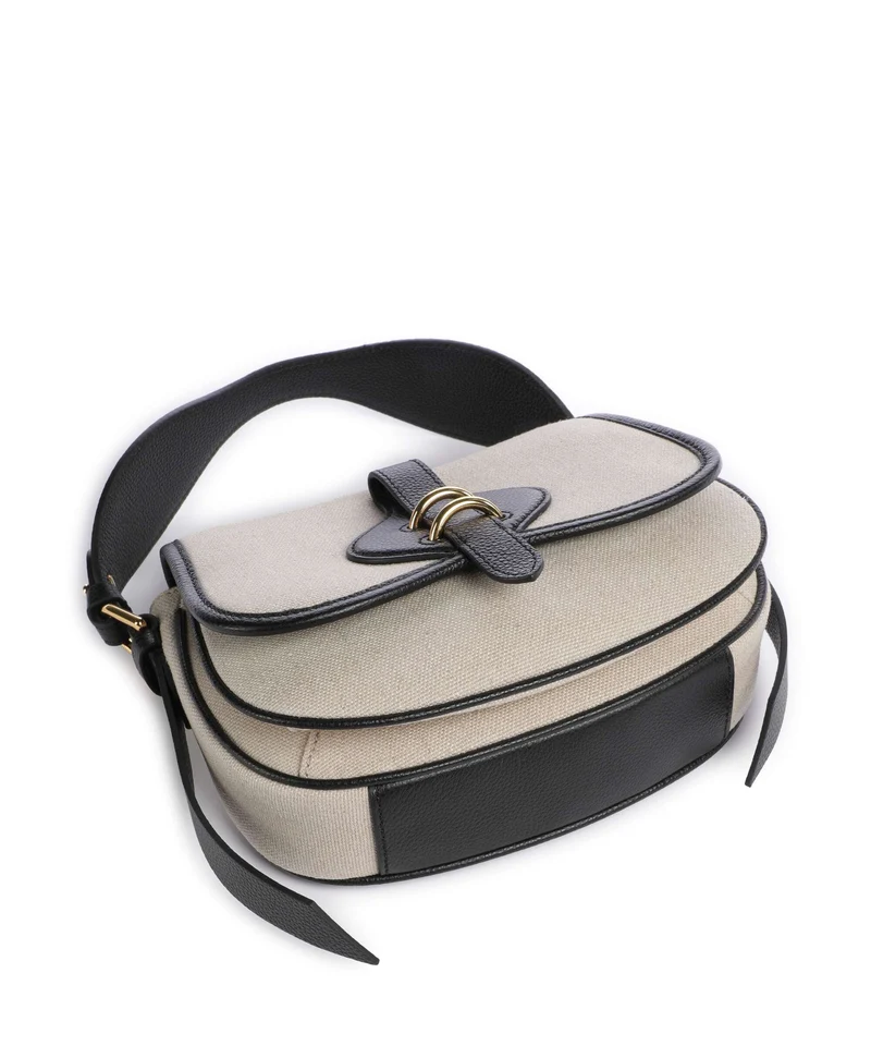 Coccinelle Mavery Canvas Sac à main natural/noir