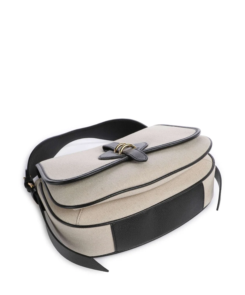 Coccinelle Mavery Canvas Sac à main natural/noir