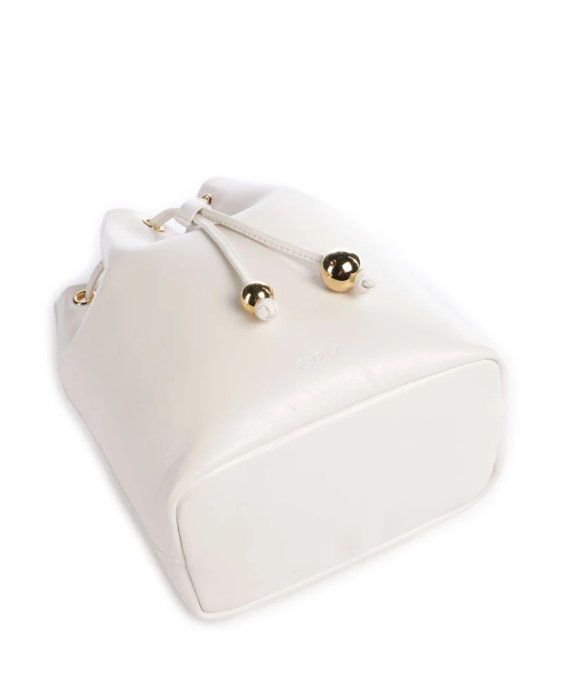 Furla Sfera Soft Mini Sac seau panna