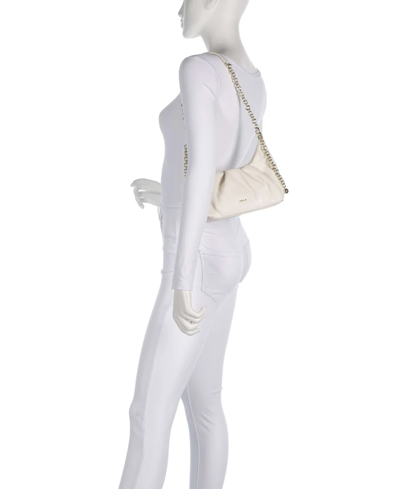 Furla Delia Mini Sac porté épaule panna