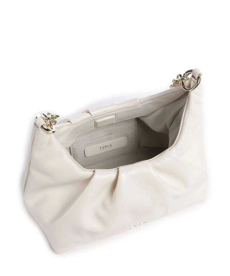 Furla Delia Mini Sac porté épaule panna