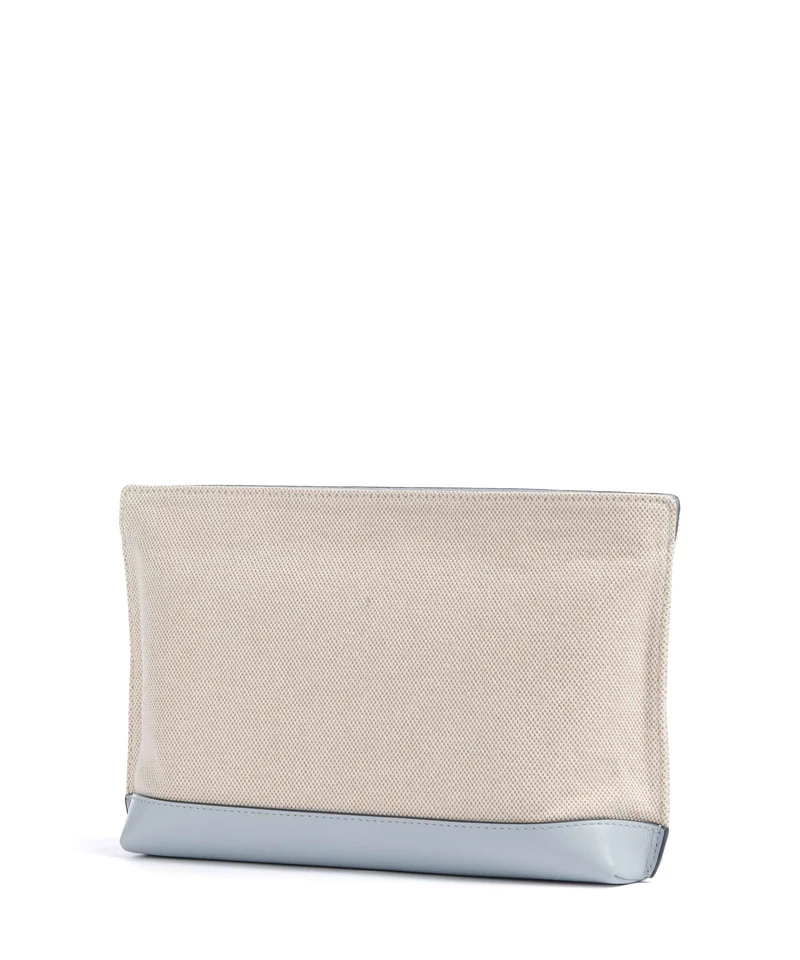 Lauren Ralph Lauren Sac à cosmétiques natural/buff canvas/alpine blue