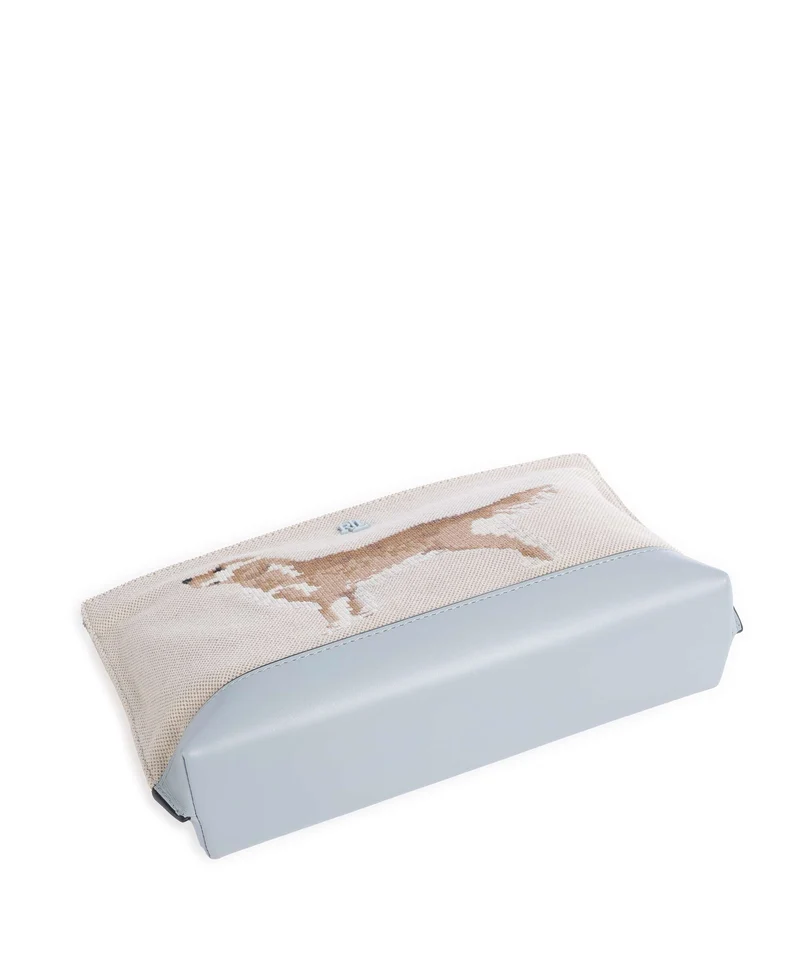 Lauren Ralph Lauren Sac à cosmétiques natural/buff canvas/alpine blue